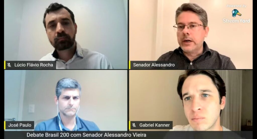 Em debate Alessandro Vieira defende projeto sobre fake news no Senado