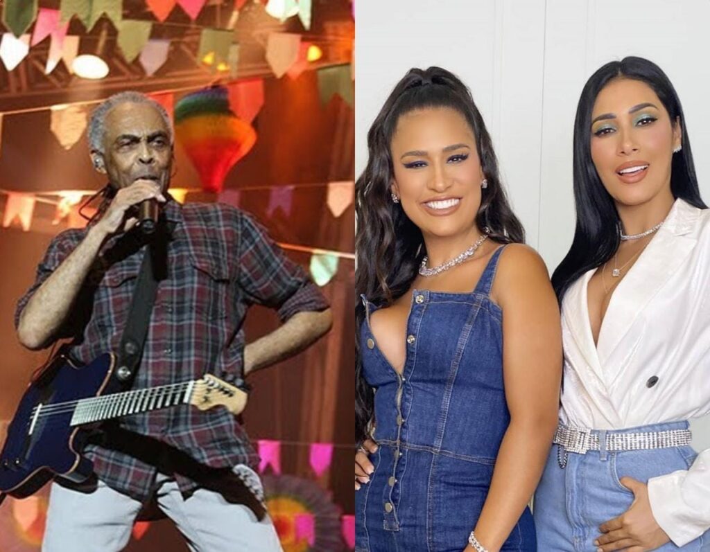 Gilberto Gil Simone e Simaria César Menotti e Fabiano confira as lives do fim de semana