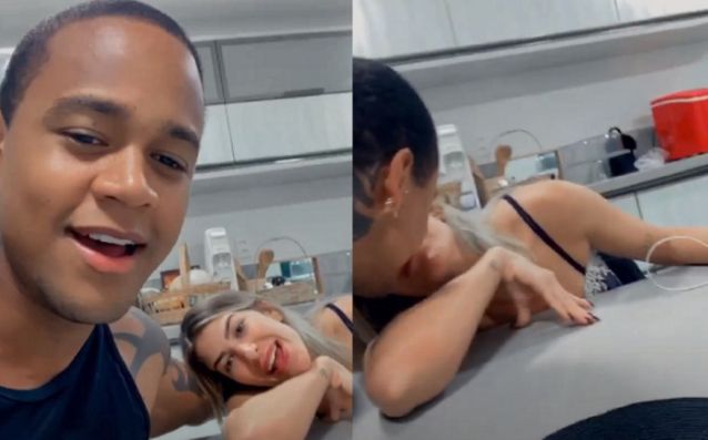 Leo Santana e Lorena Improta voltam a namorar e compartilham momento romântico nas redes sociais