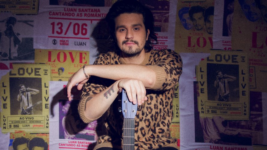 Luan Santana inova e gravará clipe durante live que terá participações de Luísa Sonza e padre Fábio de Mello