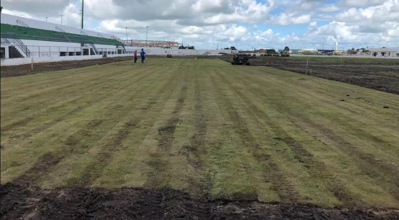 Obras do estádio Barretão devem ser finalizadas até 20 de junho