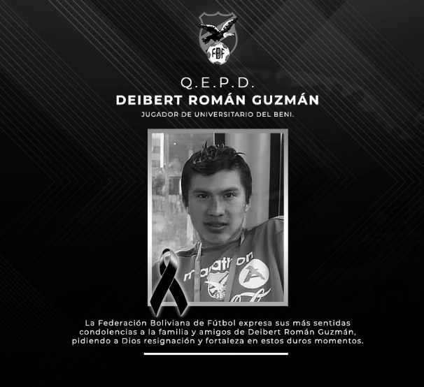 Primeira morte de jogador de futebol no mundo por covid 19 é confirmada na Bolívia