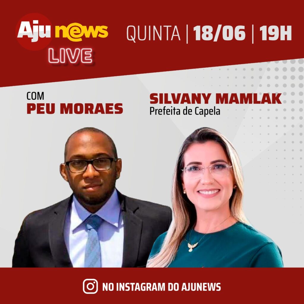 Silvany Mamlak é entrevistada pelo AjuNews nesta quinta 18