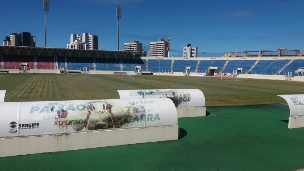 51 anos do Batistão estádio se prepara para ser sede dos jogos da segunda fase do Sergipão 2020