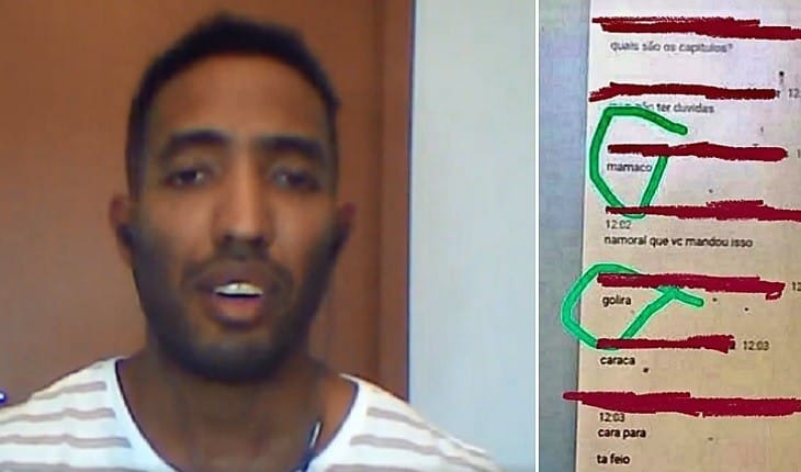Aluno usa alterador de voz para emitir sons de macaco para ofender professor negro durante aula online