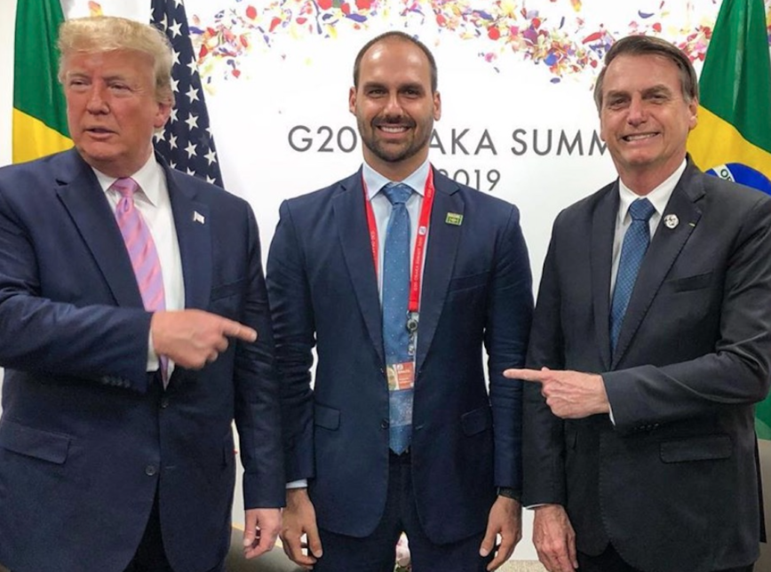 Comitê da Câmara dos Estados Unidos é contra apoio da família Bolsonaro a Trump nas eleições Inaceitável