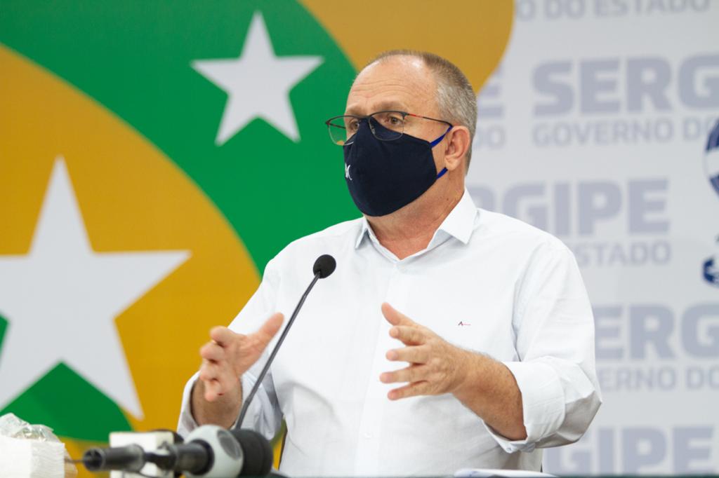 Covid 19 Belivaldo espera aprovação da lei que multa pessoas flagradas sem máscara facial