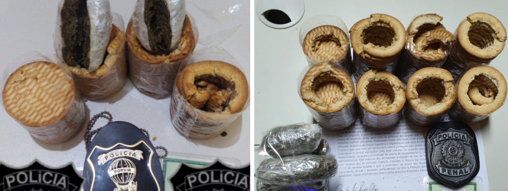 Duas mulheres e um homem são flagrados tentando entrar com drogas escondidas em comida em presídio de São Cristóvão