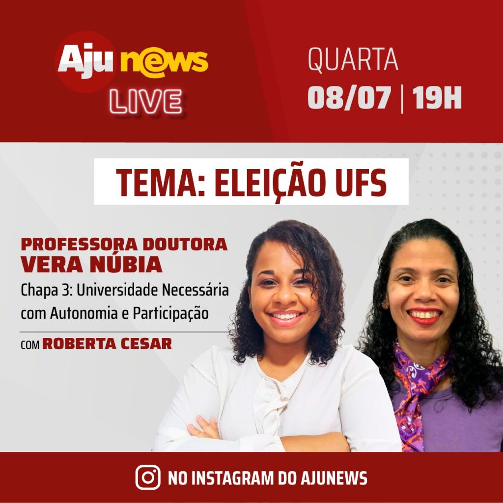Eleições UFS Professora Vera Núbia é entrevistada pelo AjuNews nesta quarta 8