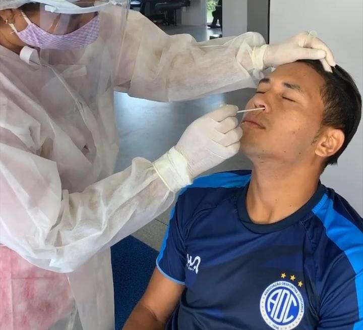 Elenco do Confiança passa por novos teste de covid-19 para entrar em campo pela Copa do Nordeste 1 Elenco do Confiança passa por novos teste de covid 19 para entrar em campo pela Copa do Nordeste