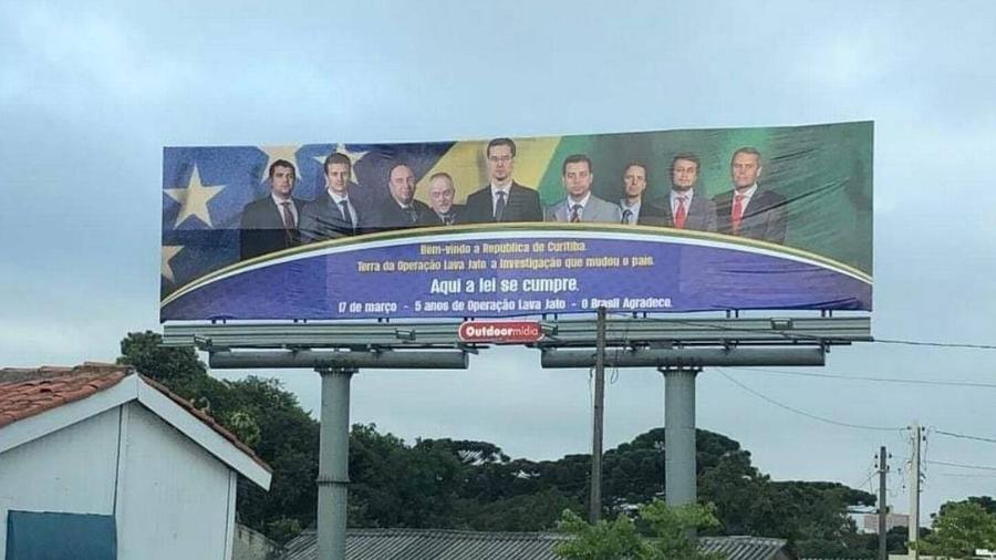 Ex procurador da Lava Jato confessa ter pago outdoor da força tarefa mas não é punido