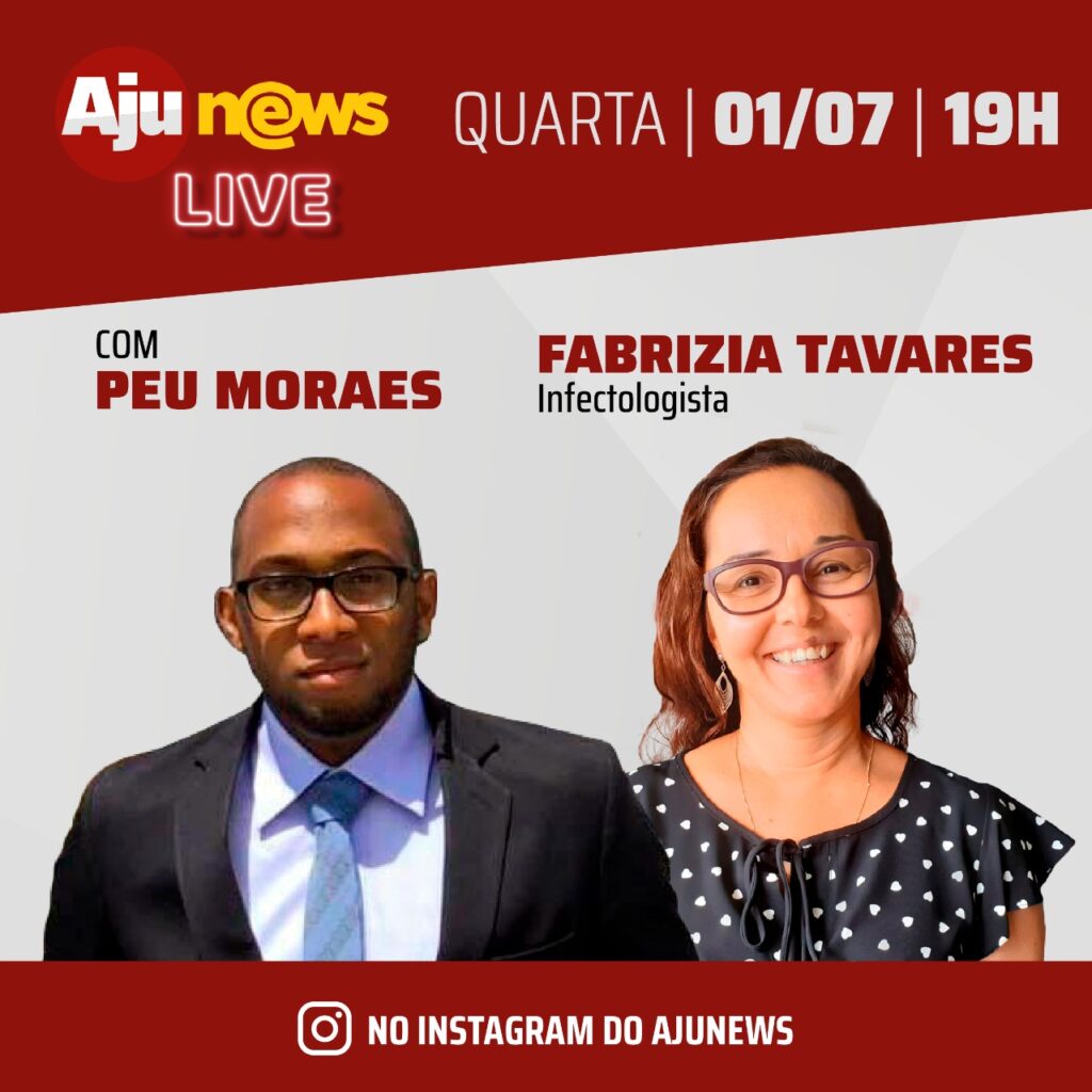 Fabrizia Tavares é entrevistada pelo AjuNews nesta quarta feira 01