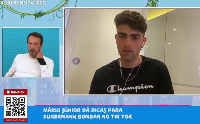 Mário do TikTok é constrangido durante entrevista no Pânico e internautas reagem veja vídeo