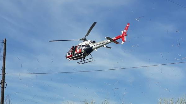 Policial morre após cair de helicóptero durante treinamento em SP