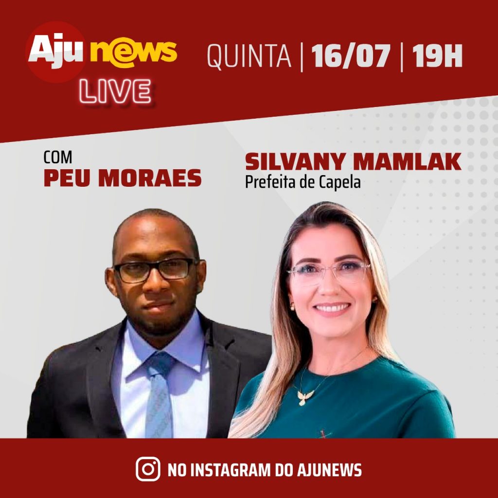 Silvany Mamlak é entrevistada pelo AjuNews nesta quinta 16