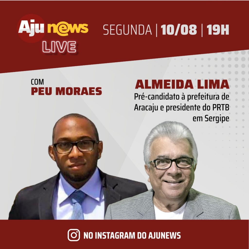 Almeida Lima é entrevistado pelo AjuNews nesta segunda 10