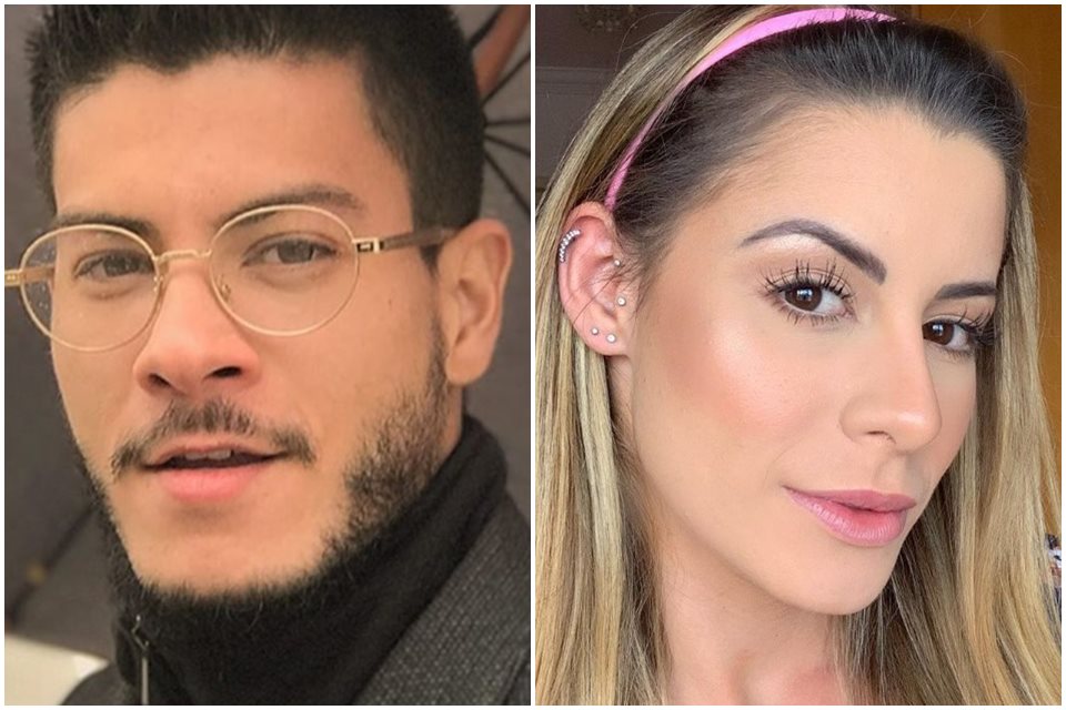 Arthur Aguiar deixa de seguir Aricia apos entrevista Estava ocupado com os problemas dele