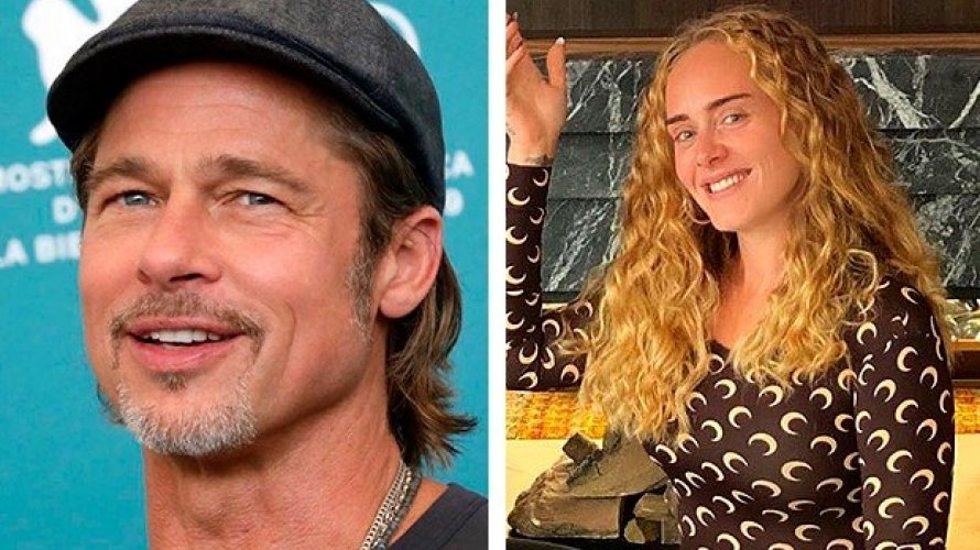 Brad Pitt e Adele estao se conhecendo melhor diz revista