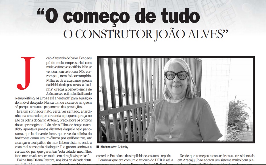 Ex-governador João Alves é homenageado em relato feito por membro da Academia de de Letras de Sergipe 1 Ex governador João Alves é homenageado em relato feito por membro da Academia de de Letras de Sergipe