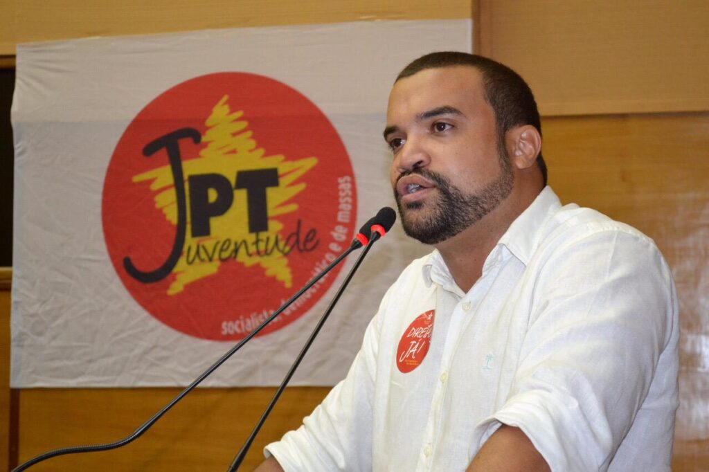 Ex presidente do PT Jefferson Lima e pre candidato a vereador em Aracaju