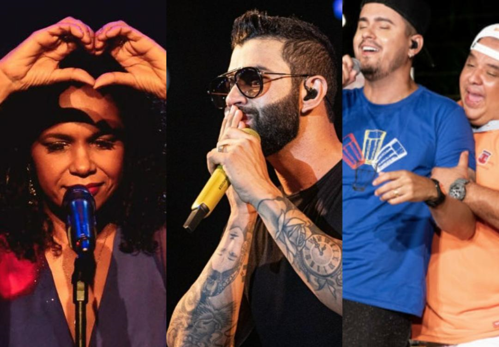 Gusttavo Lima e Jonas Esticado Humberto Ronaldo Teresa Cristina Confira lives deste domingo 16