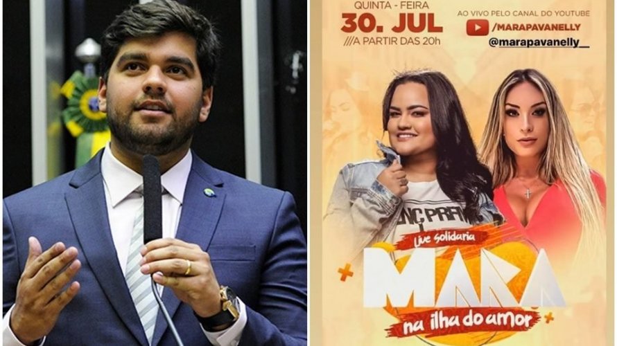Live patrocinada por deputado federal gera aglomeração no Maranhão diz colunista