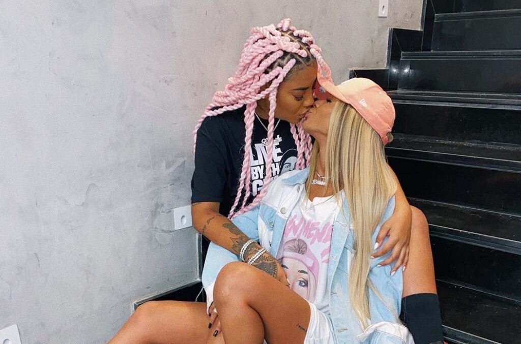 Ludmilla e Brunna Goncalves comemoram oito meses de casadas