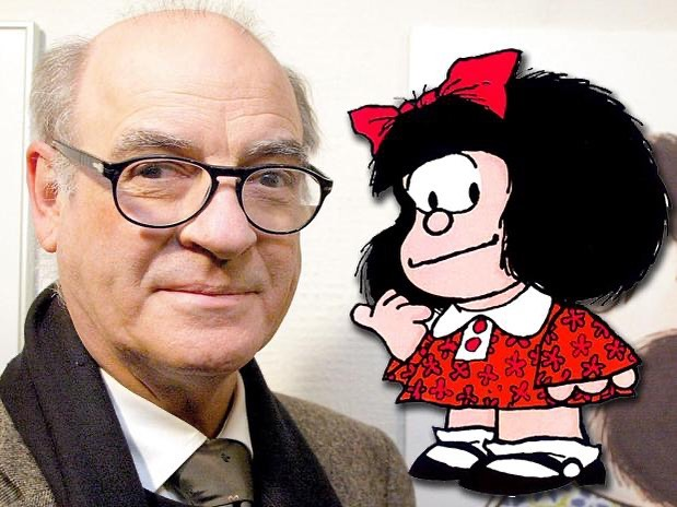 Cartunista argentino e criador da Mafalda Quino morre aos 88 anos