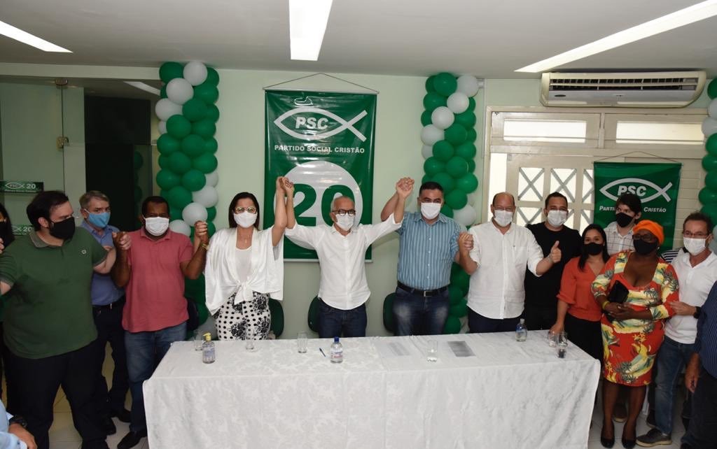 PSC oficializa apoio a reeleicao do prefeito Edvaldo Nogueira