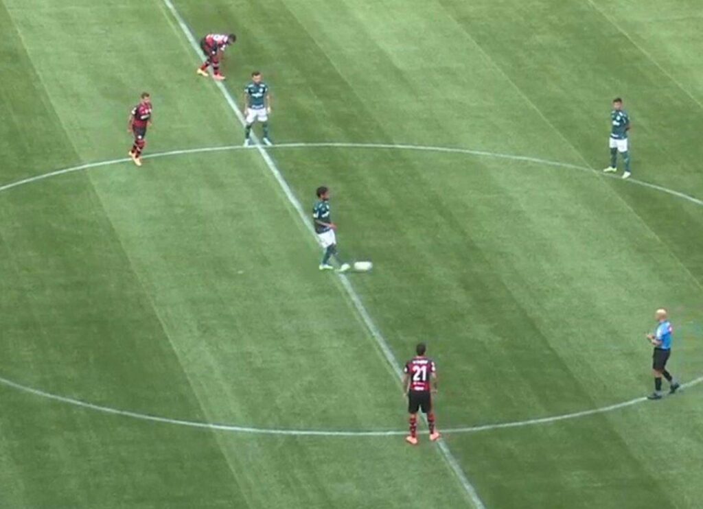 Partida entre Palmeiras e Flamengo acontece apos autorizacao do TST