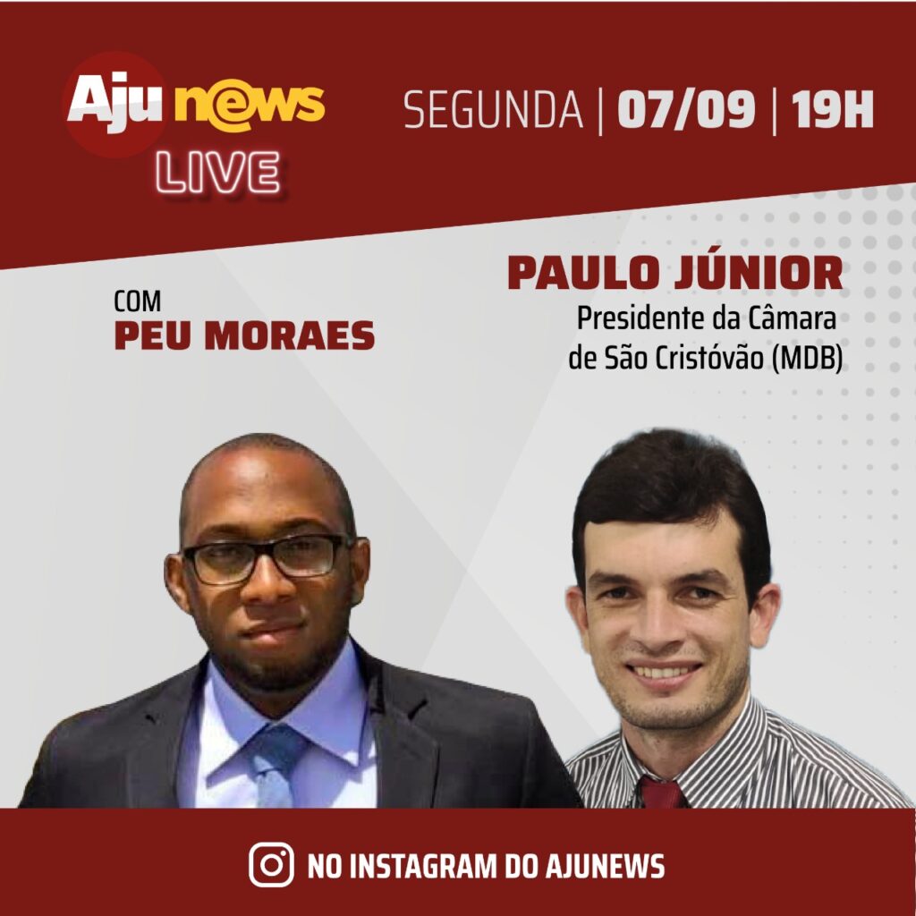 Paulo Junior e entrevistado pelo AjuNews nesta segunda 07