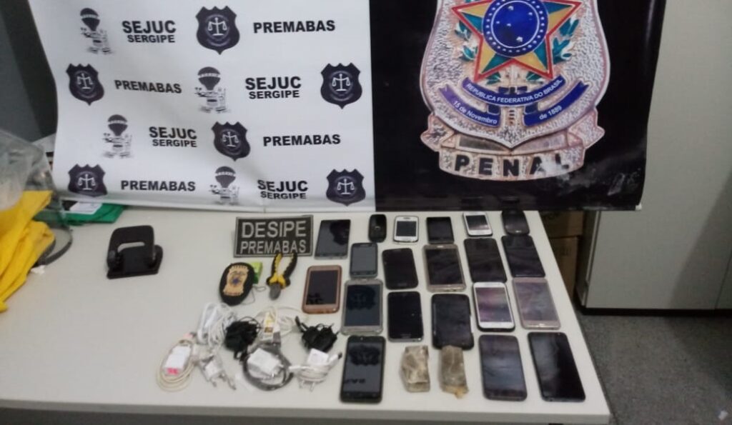 Tobias Barreto Ex detento e preso ao ao tentar jogar celulares e droga para dentro de presidio 1