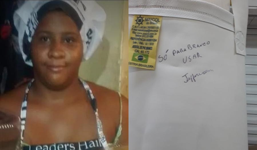so para branco usar funcionaria denuncia racismo em mercado e e demitida