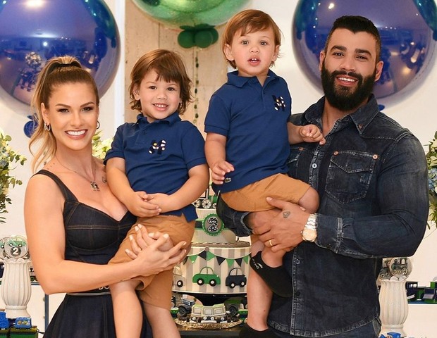 Andressa Suita nega que Gusttavo Lima nao ve filhos desde separacao ‘Precisam do pai neste momento