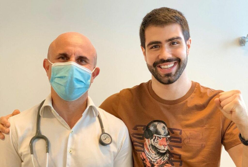 Ator Juliano Laham anuncia que esta curado do cancer Estou muito feliz