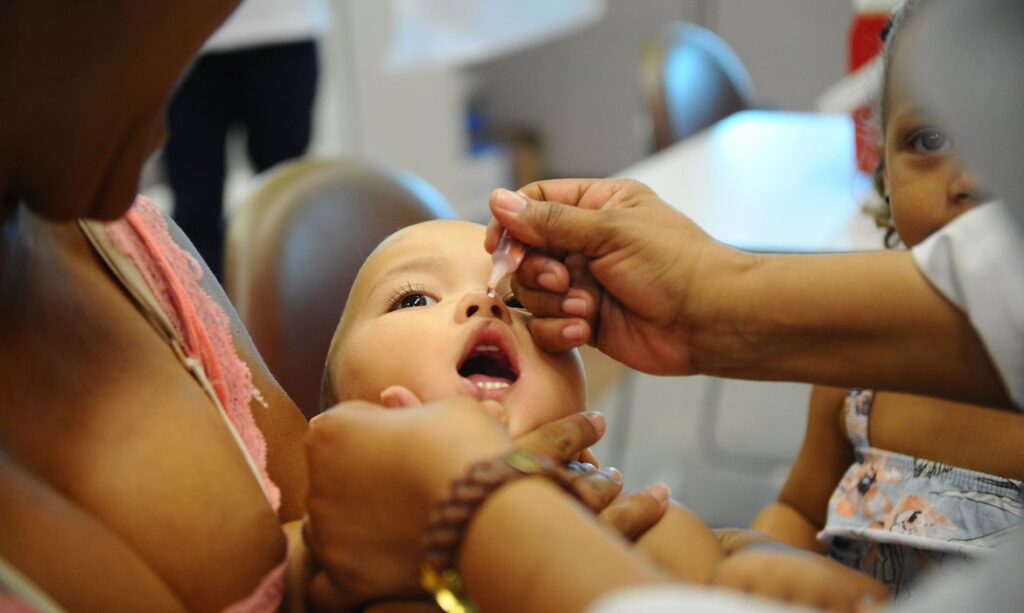 Dia D de vacinacao contra a Paralisia Infantil acontece neste sabado Aracaju nao vai participar