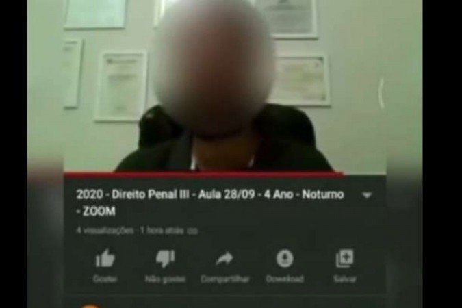 Professor pede que aluna abra a camera ao saber que ela estava nua em aula online assista