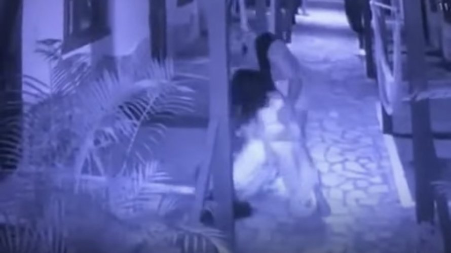 Video Apos se recusar a usar mascara inspetora da policia agride funcionaria de pousada