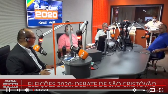 Candidato a reeleicao de Sao Cristovao rebate criticas a sua gestao em debate