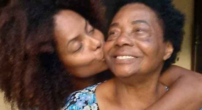 Dona Ernestina de 75 anos estava internada com coronavirus ha cerca de 20 dias