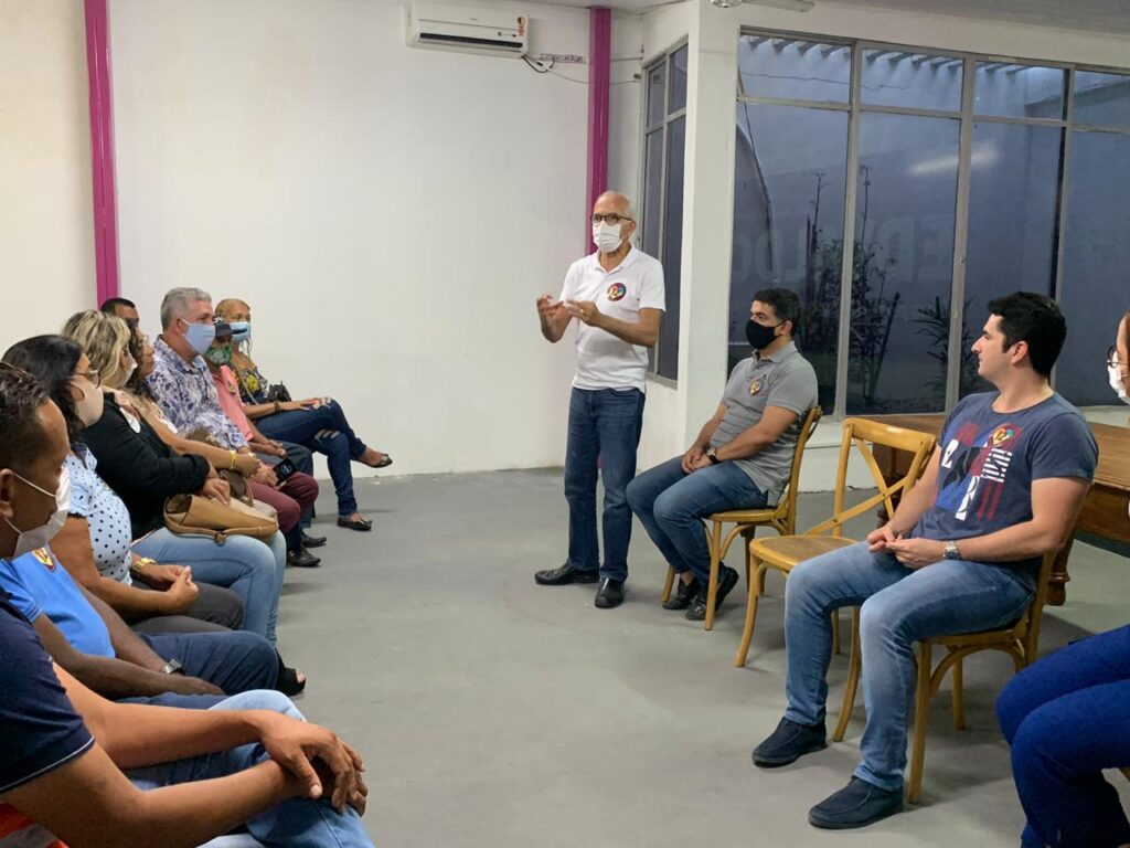 Edvaldo Nogueira se reune com membros do Solidariedade e discute apoio politico
