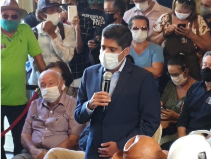 Em discurso ACM Neto diz que Joao Alves e seu avo estao juntos ‘tendo conversas francas 2