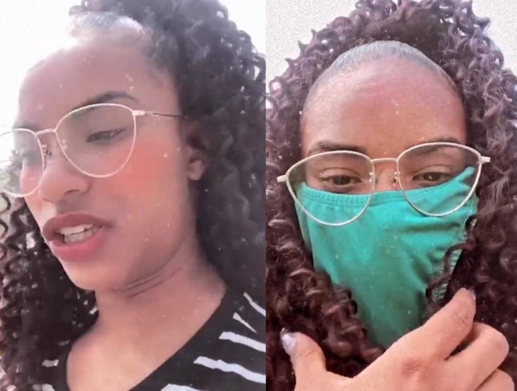 Funkeira usa calcinha como mascara para entrar em shopping O auge