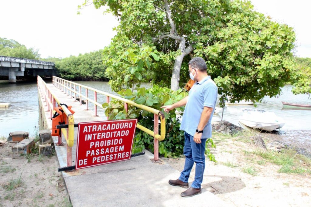 Governo de Sergipe busca parceria com prefeitura de Estancia para reformar atracadouros do municipio