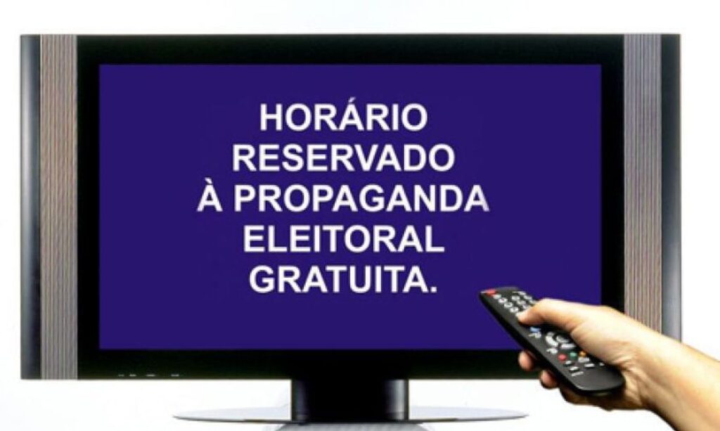 Hoje e o ultimo dia de propaganda eleitoral no radio e na TV