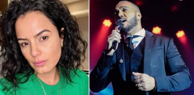 Luciele Di Camargo aproveita prisao da filha de Belo para relembrar divida de cantor com marido e ex jogador Denilson