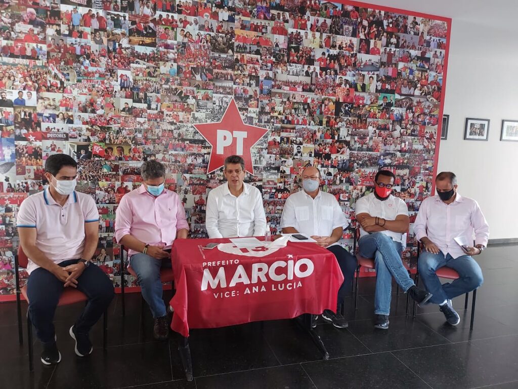 PT e Pros oficializam apoio a Edvaldo Aracaju nao pode cair nas maos dessa aventura que esta posta diz Marcio