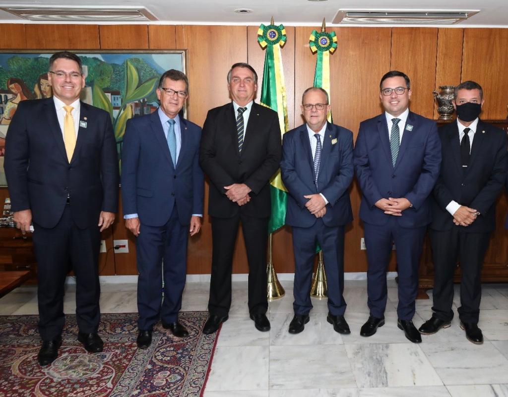 Sergipe tem uma historia antes e uma historia depois da Petrobras afirmou Belivaldo em reuniao com Bolsonaro