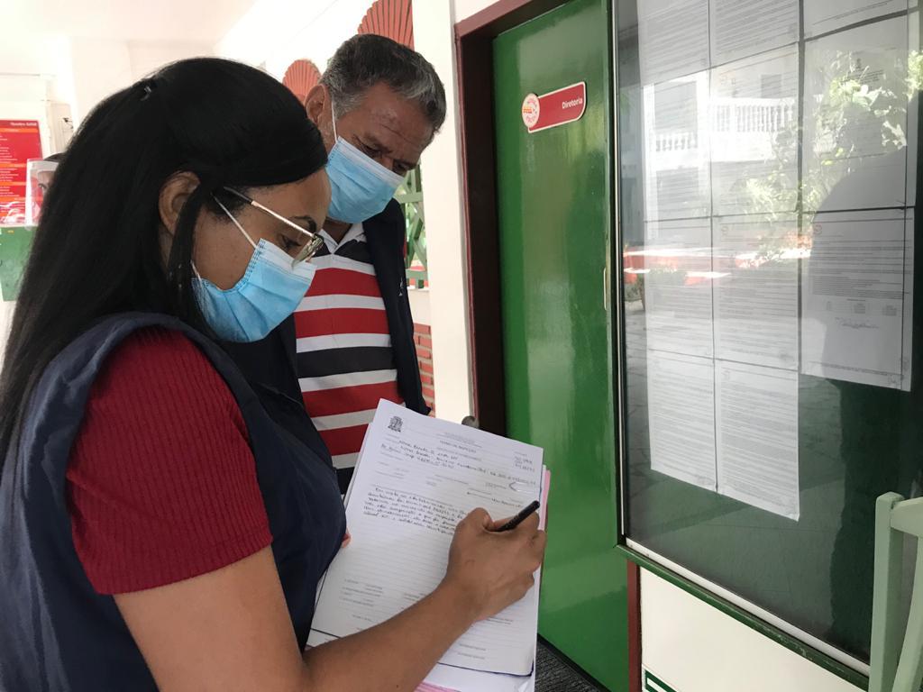 Vigilancia Sanitaria fiscaliza reabertura e cumprimento de normas sanitarias em escolas particulares de Aracaju