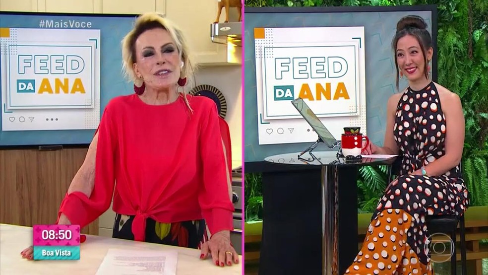 Ana Maria Braga brinca com jacare e alfineta Bolsonaro Sou primeira a tomar